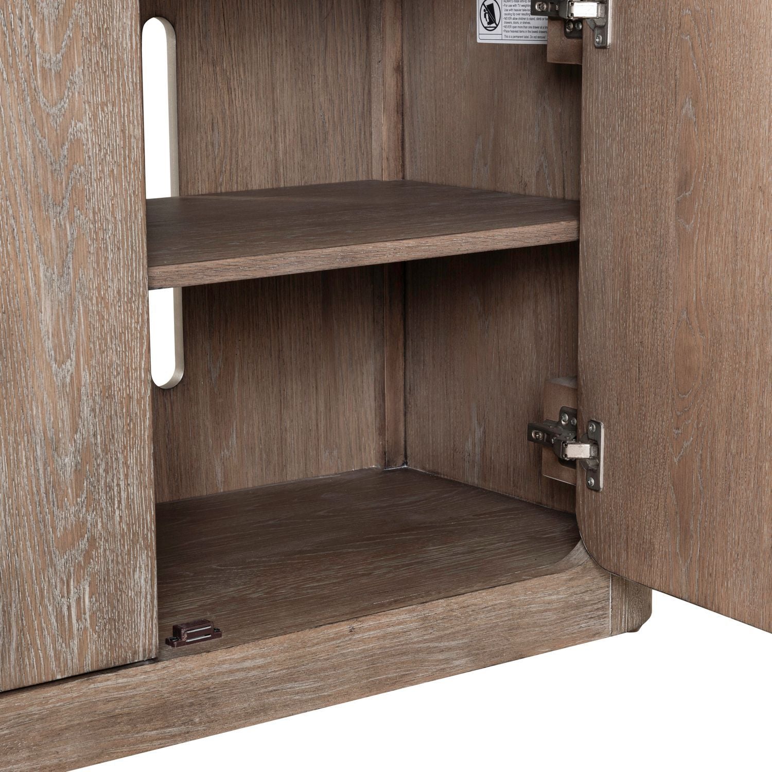 South Bend - 82" TV Console - Brown - Hornell Furniture Outlet