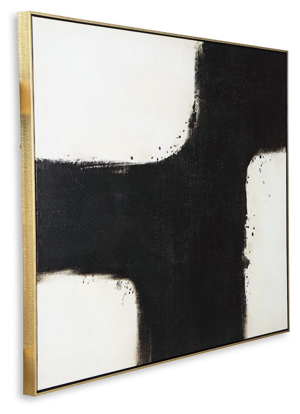 Reighlea - Black / White - Wall Art - Hornell Furniture Outlet
