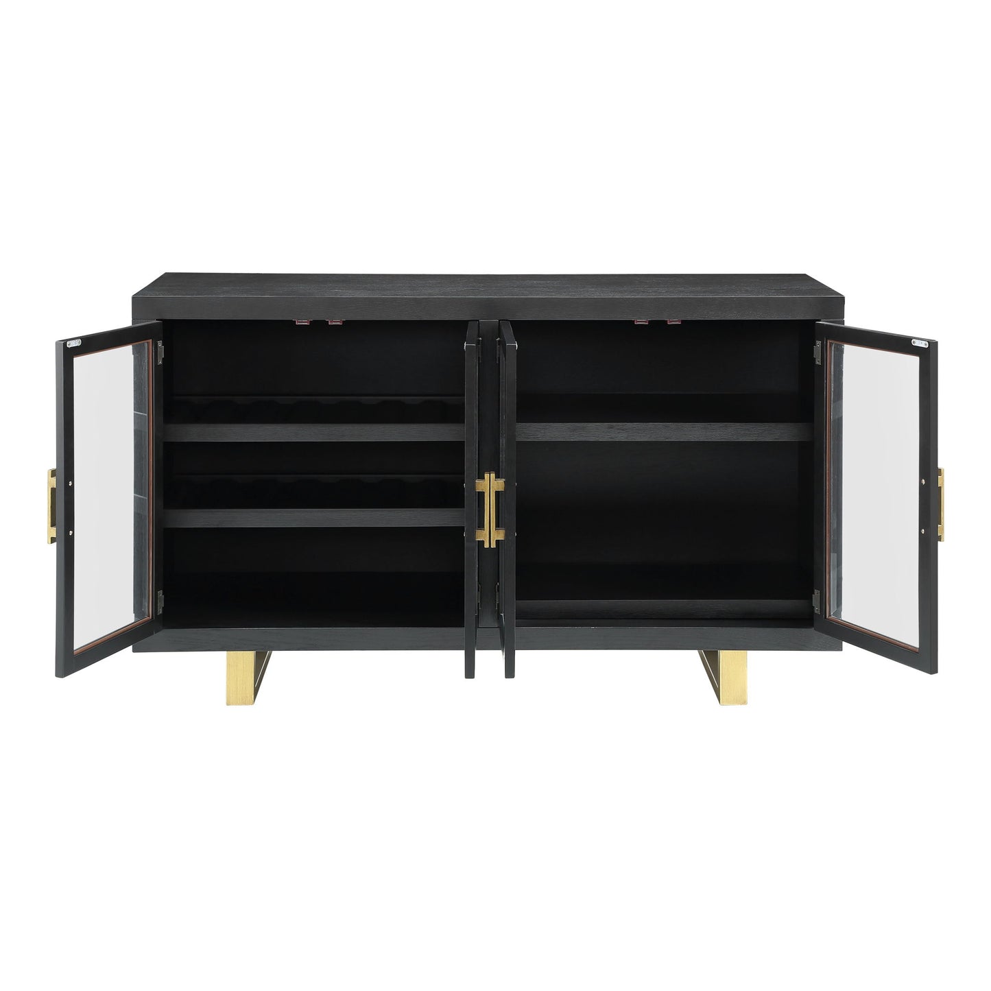 Yves - Server - Black - Hornell Furniture Outlet