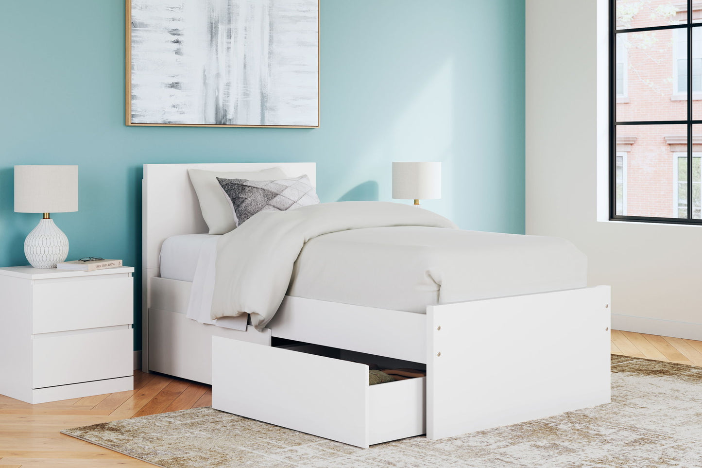 Onita - Panel Platform Bed - Hornell Furniture Outlet