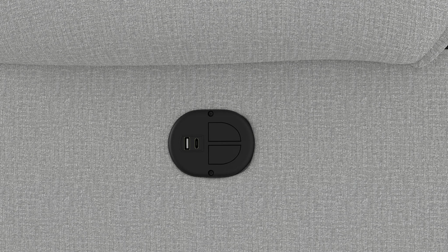 Lenny - Power Lay Flat Reclining Sofa - Hornell Furniture Outlet