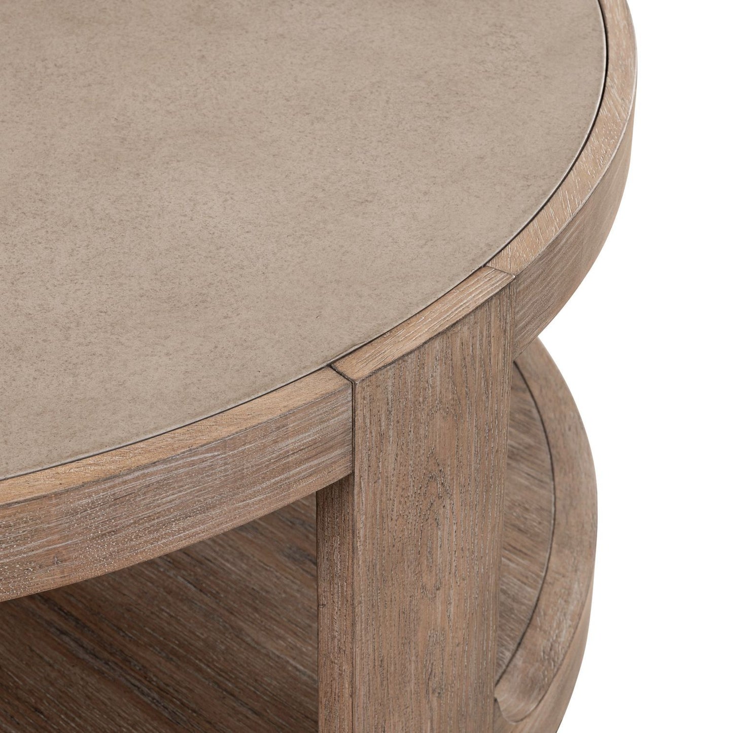 South Bend - Round Cocktail Table - Brown - Hornell Furniture Outlet