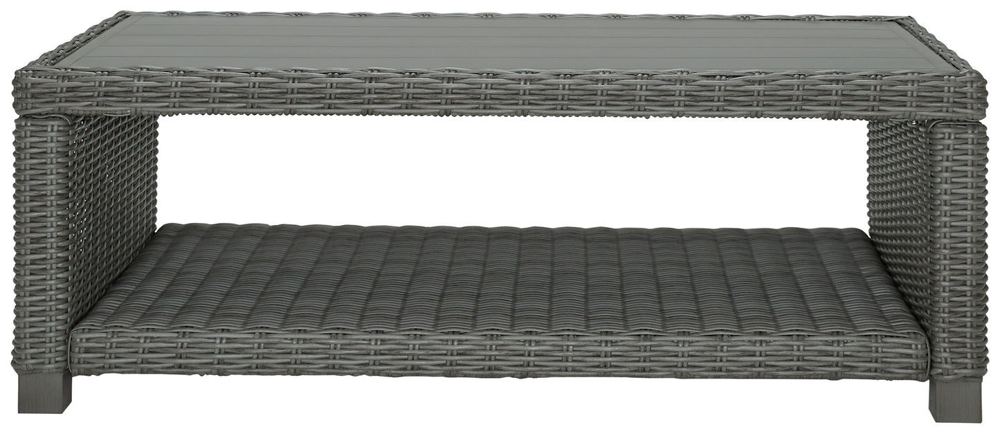 Elite Park - Gray - Rectangular Cocktail Table - Hornell Furniture Outlet