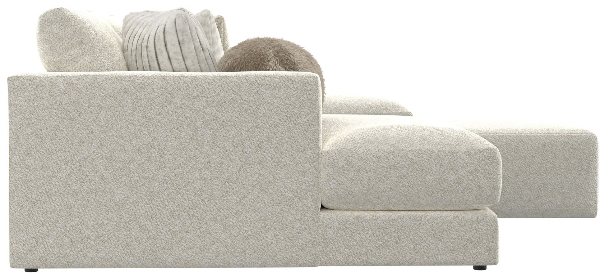 Ritzy - Modular Sofa And Included Cocktail Ottoman - Hornell Furniture Outlet