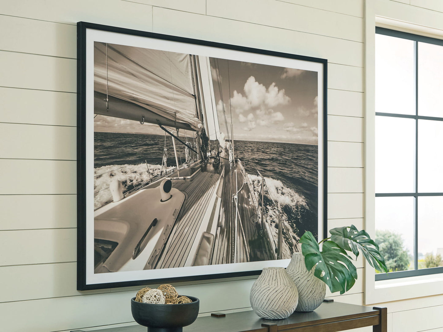 Arlanford - Sepia - Wall Art - Hornell Furniture Outlet