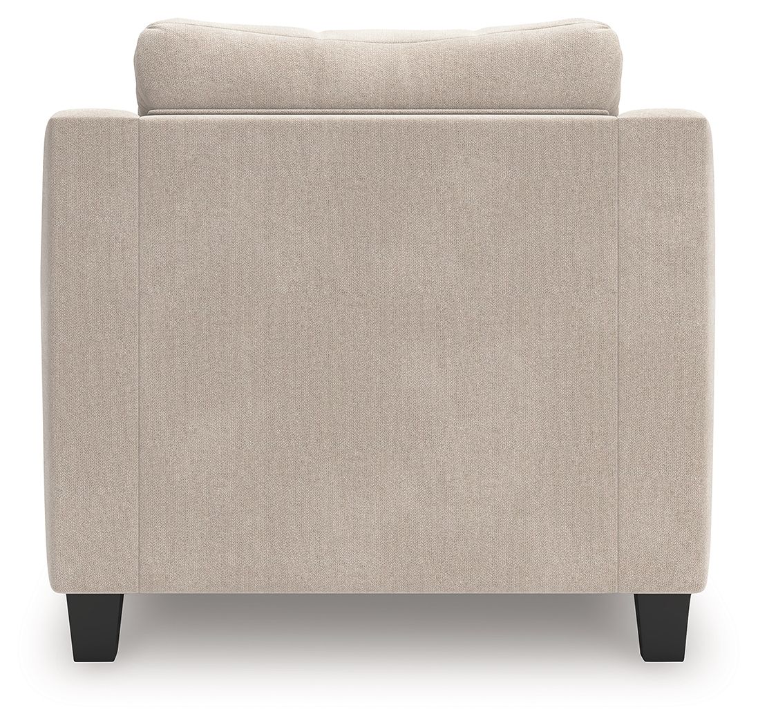 Willarae - Taupe - 2 Pc. - Chair And A Half, Ottoman - Hornell Furniture Outlet