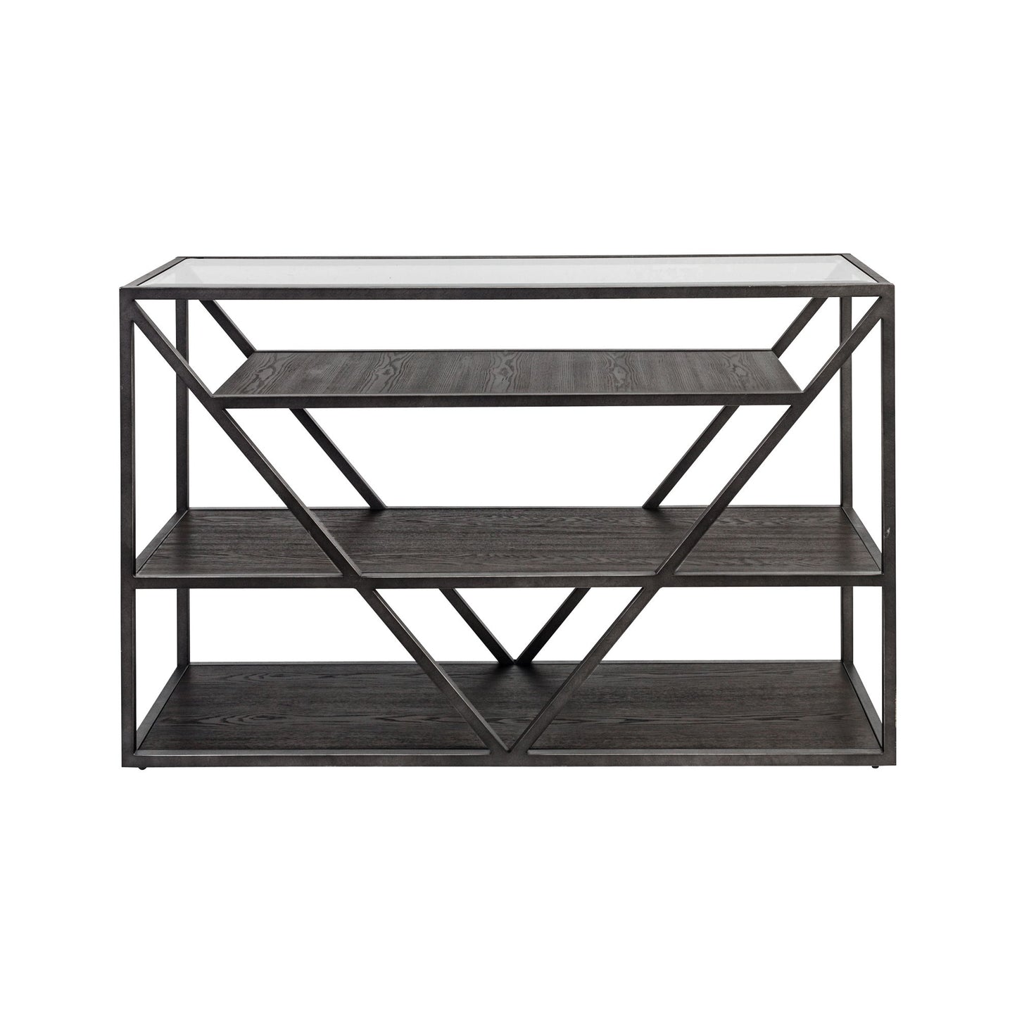 Arista - Sofa Table - Dark Gray - Hornell Furniture Outlet