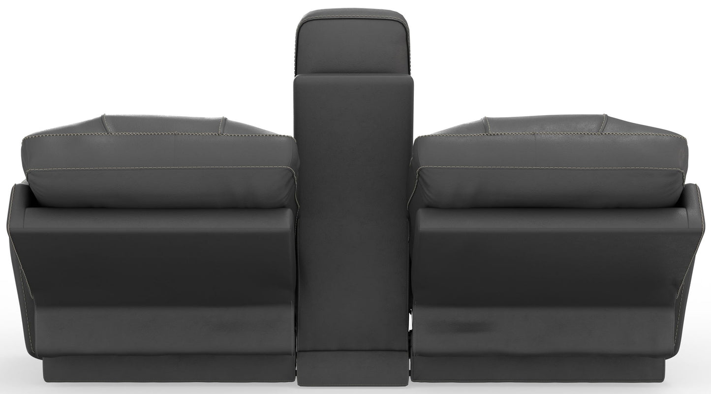 Fredda - Power Recliner Console Loveseat - Hornell Furniture Outlet
