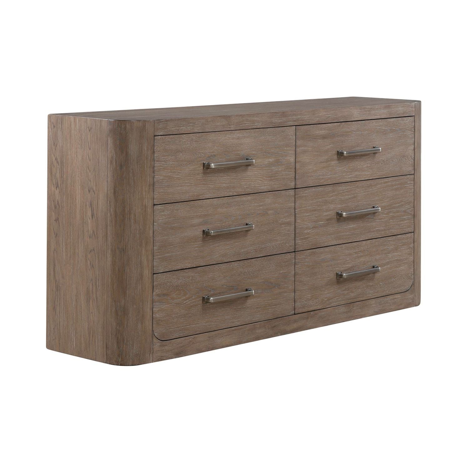 South Bend - 6 Drawer Dresser - Brown - Hornell Furniture Outlet