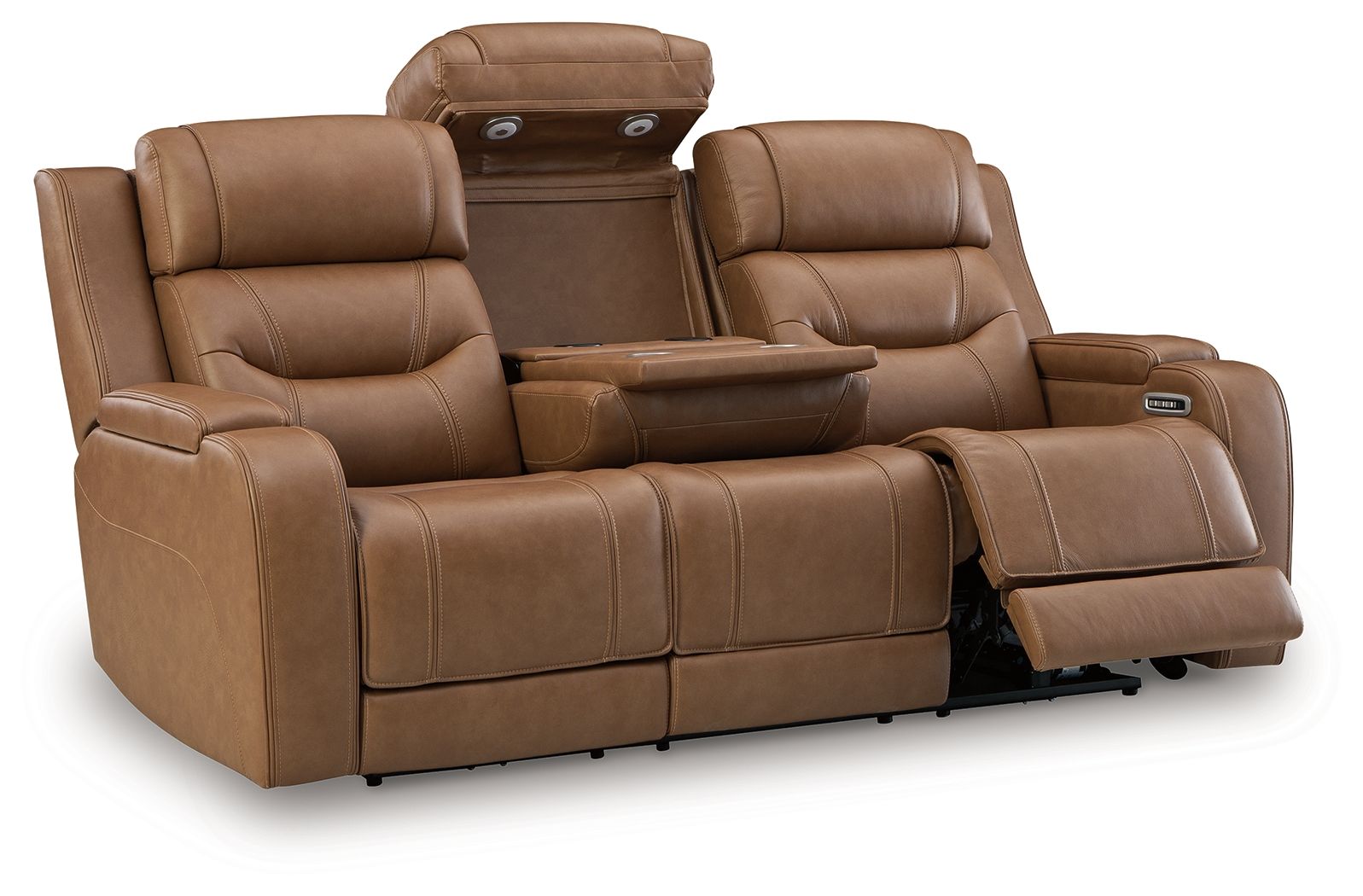 Knightington - Power Reclining Sofa With Audio Seating - Hornell Furniture Outlet