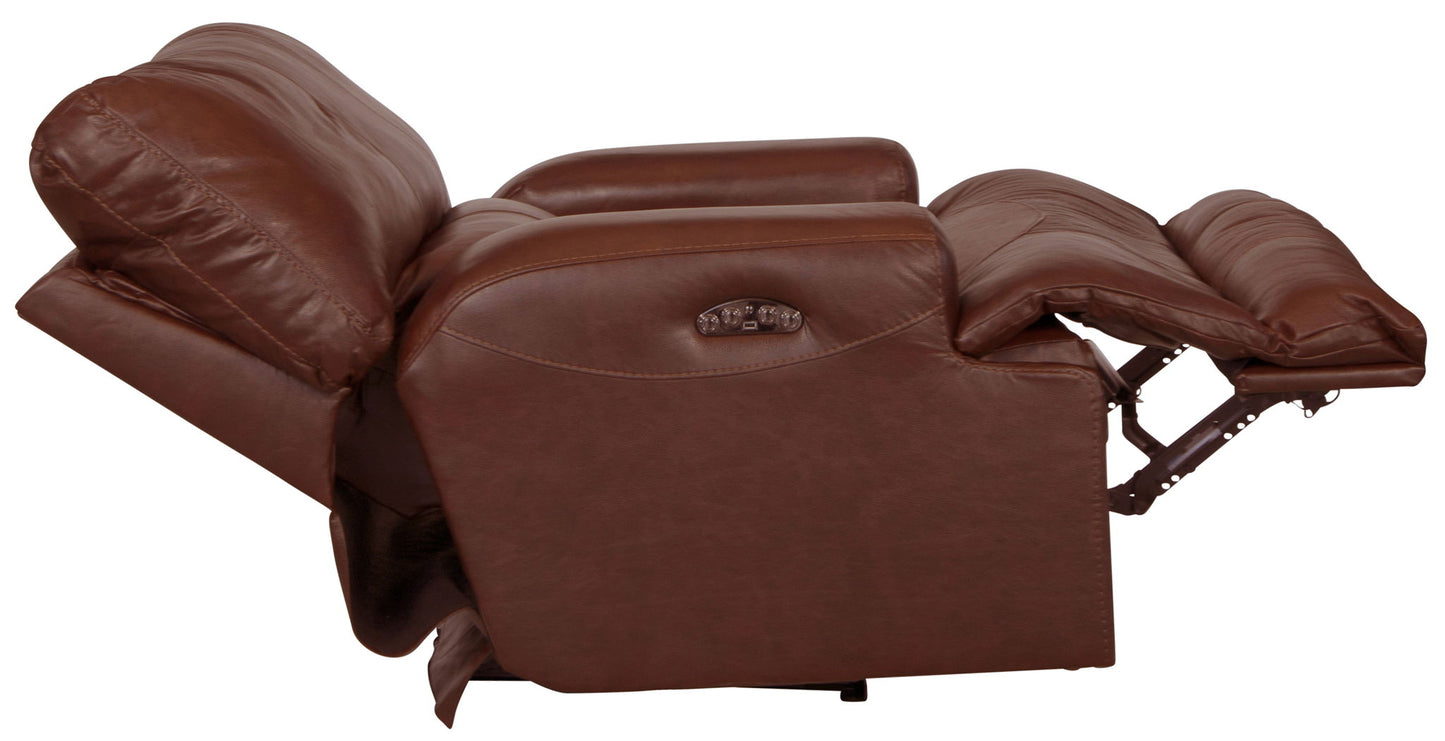 Wembley - Power Headrest Power Lay Flat Recliner - Hornell Furniture Outlet