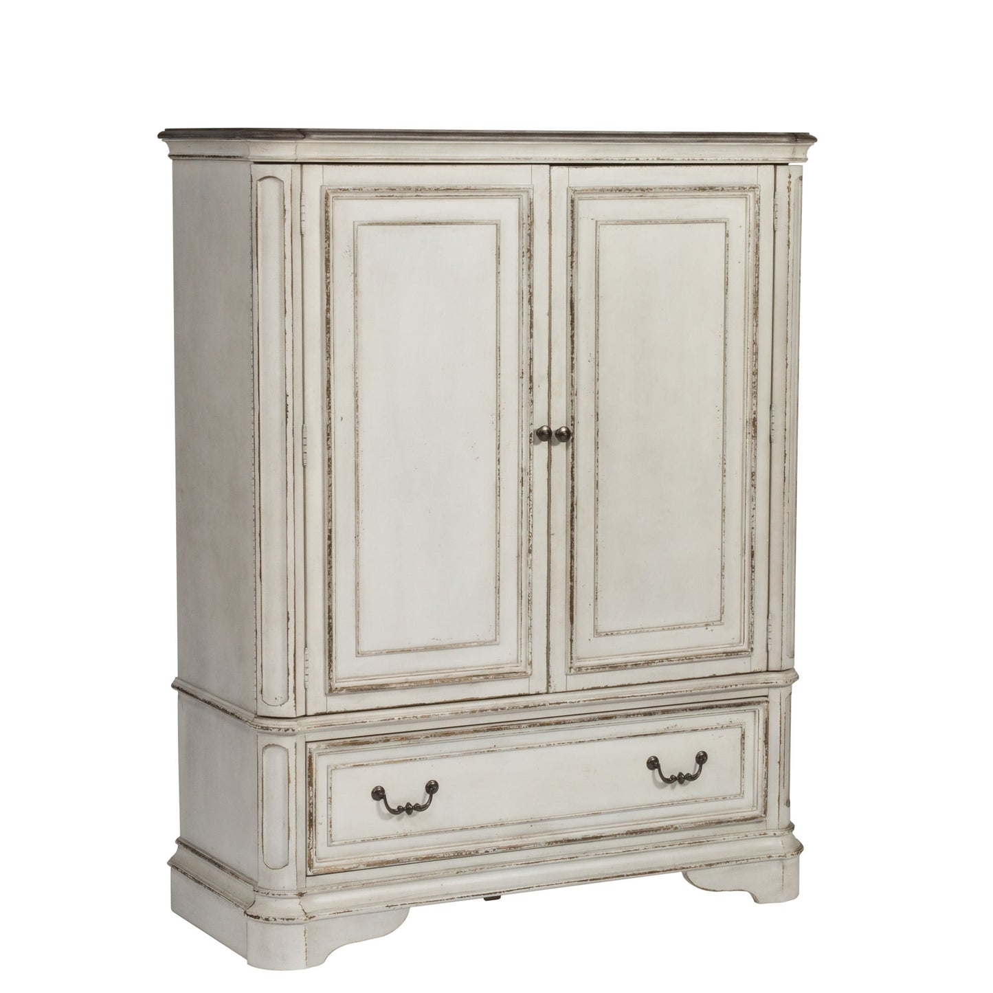 Magnolia Manor - Door Chest - White - Hornell Furniture Outlet