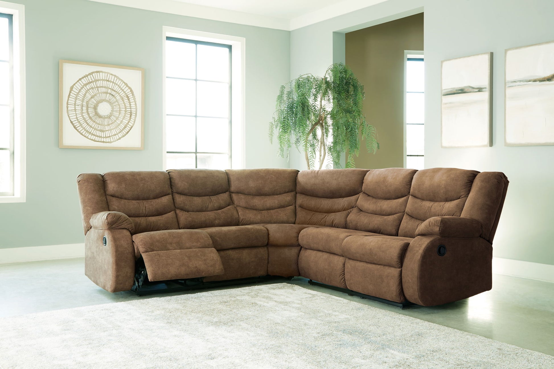 Partymate - Reclining Sectional - Hornell Furniture Outlet