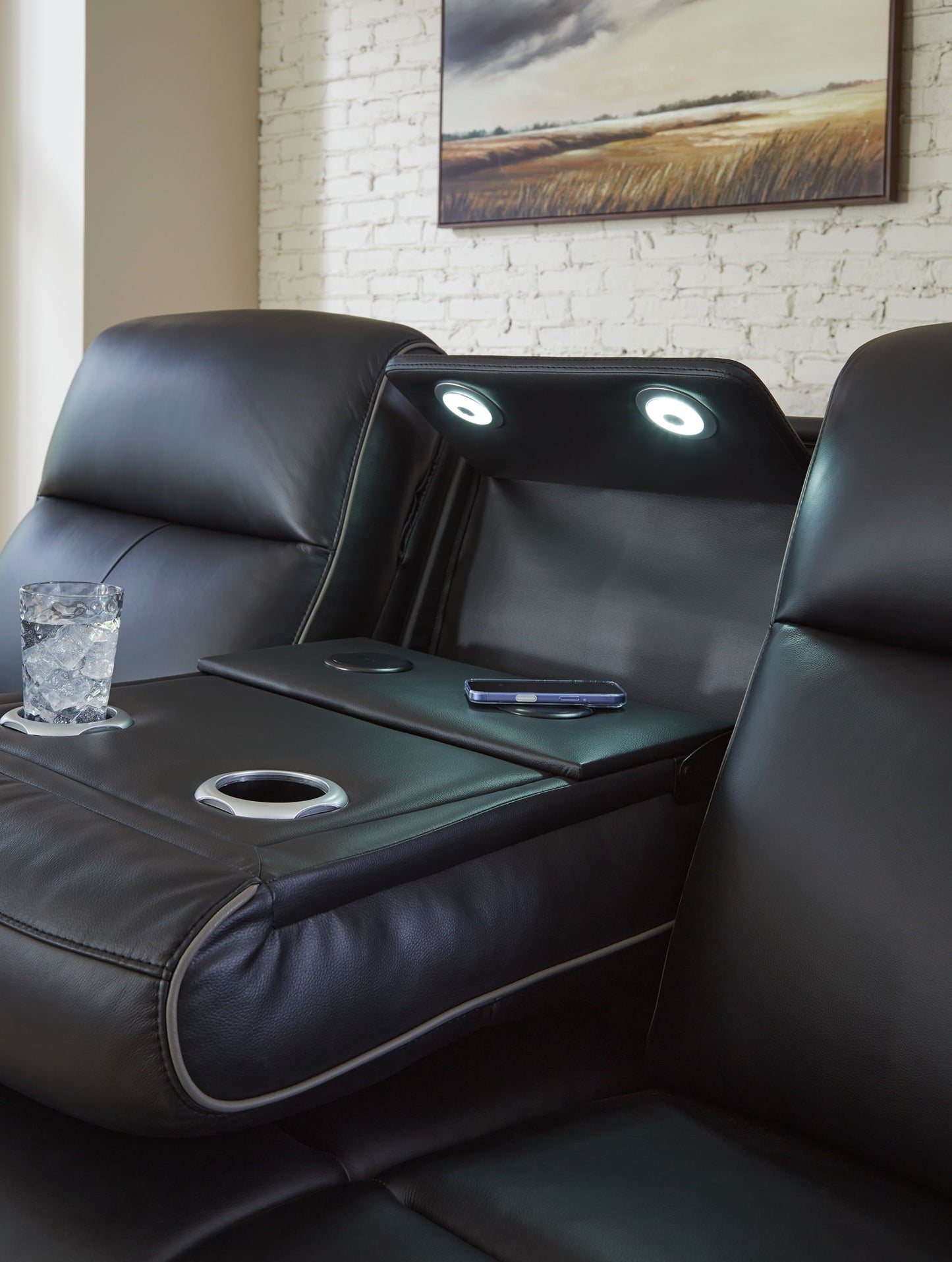 5Z - Comfort - Relaxation - Power Reclining Sofa With Adj Headrest - Hornell Furniture Outlet