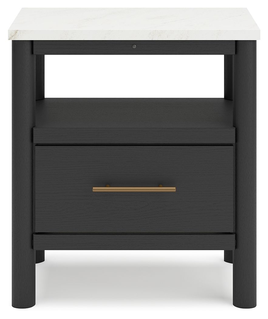 Cadmori - One Drawer Night Stand - Hornell Furniture Outlet