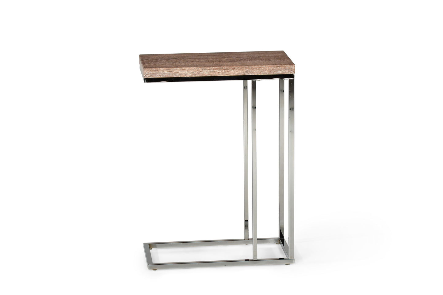 Lucia - Chairside End Table - Brown - Hornell Furniture Outlet