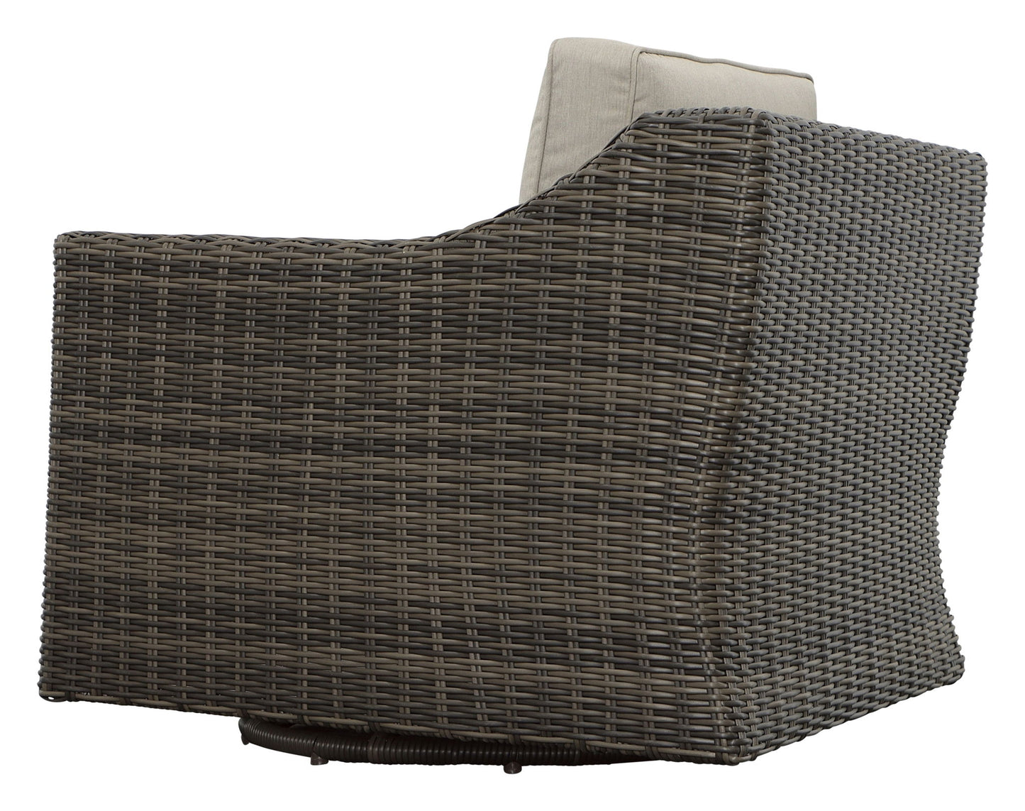 Jones - Outdoor Swivel Lounge Chair (Set of 2) - Brown - Hornell Furniture Outlet