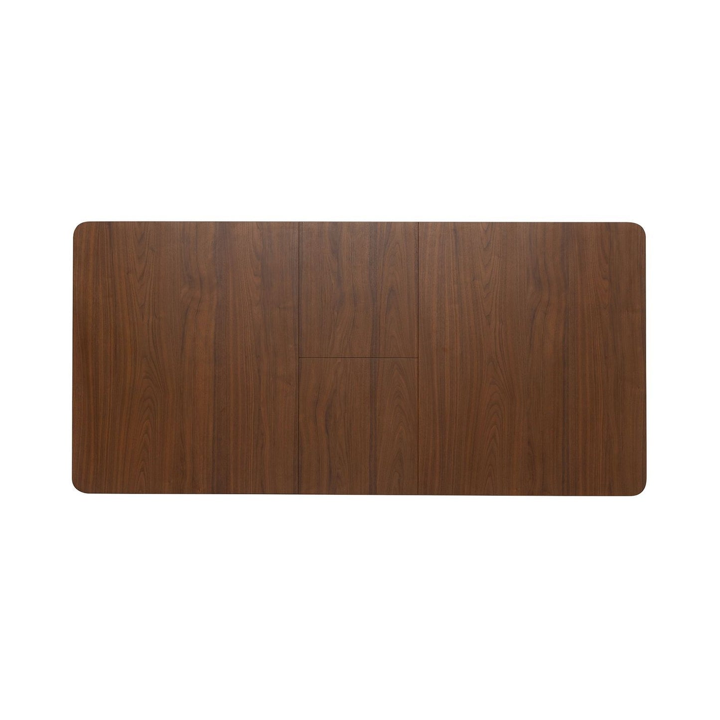Space Savers - Rectangular Leg Table - Brown - Hornell Furniture Outlet