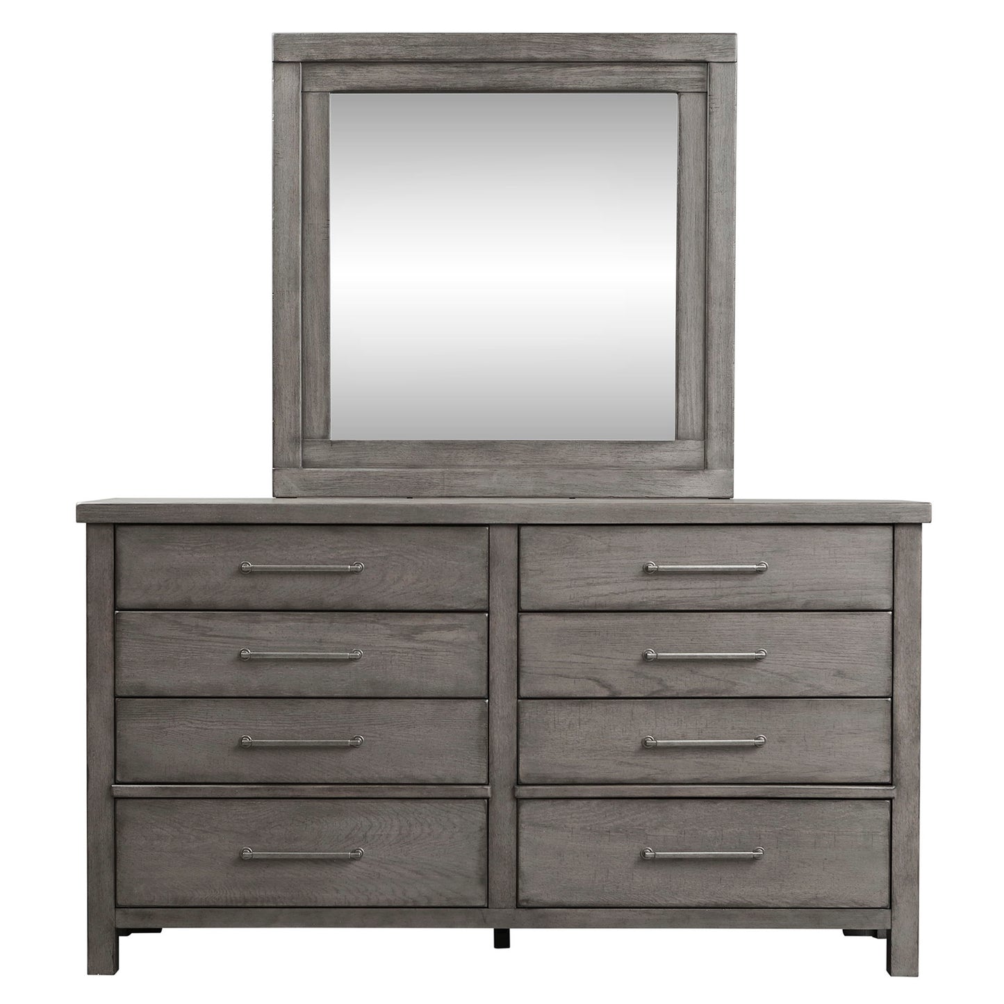 Modern Farmhouse - Dresser & Mirror - Hornell Furniture Outlet