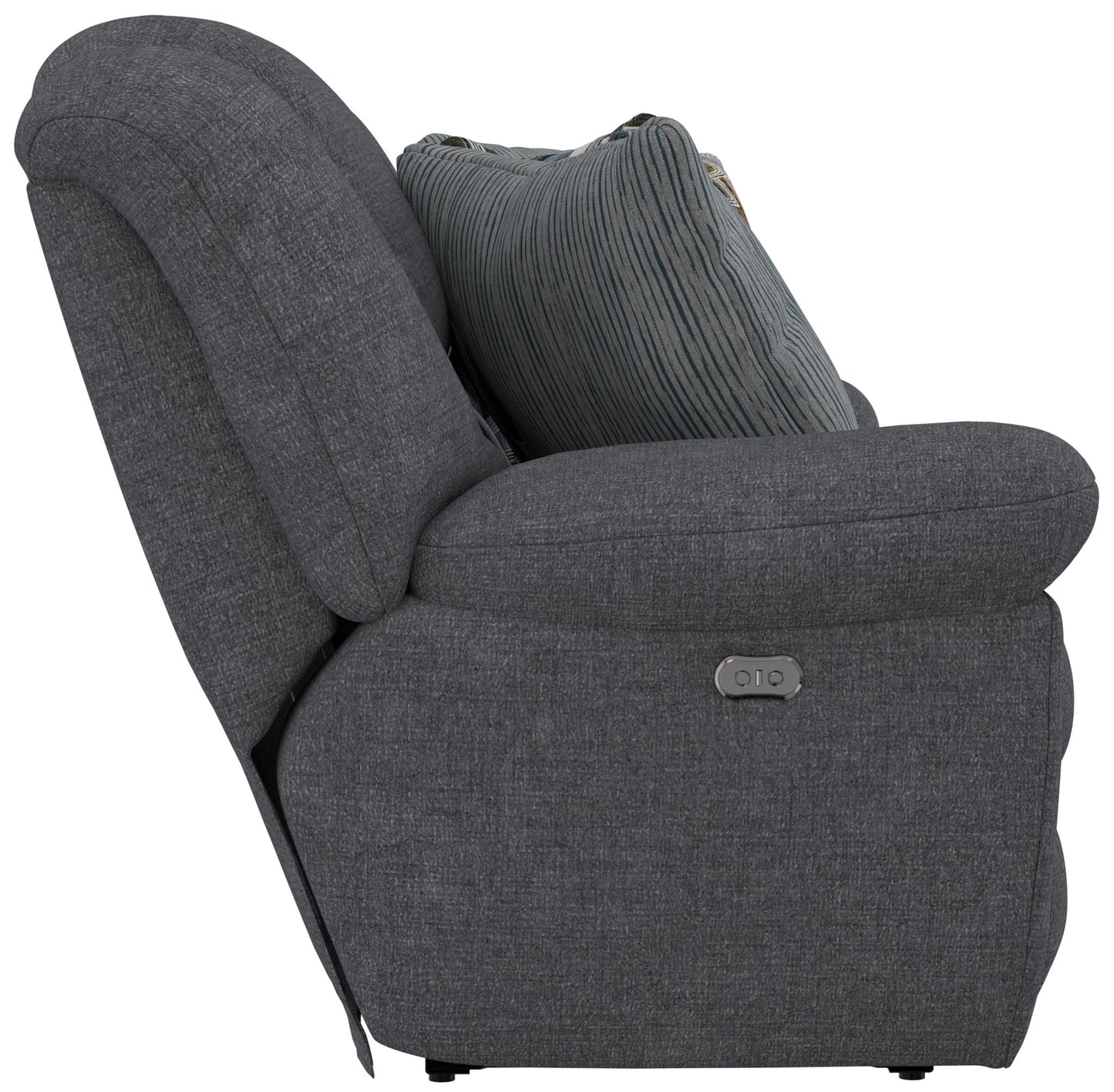 Trifecta - Sofa With 3 Recliners and Drop Down Table - Hornell Furniture Outlet