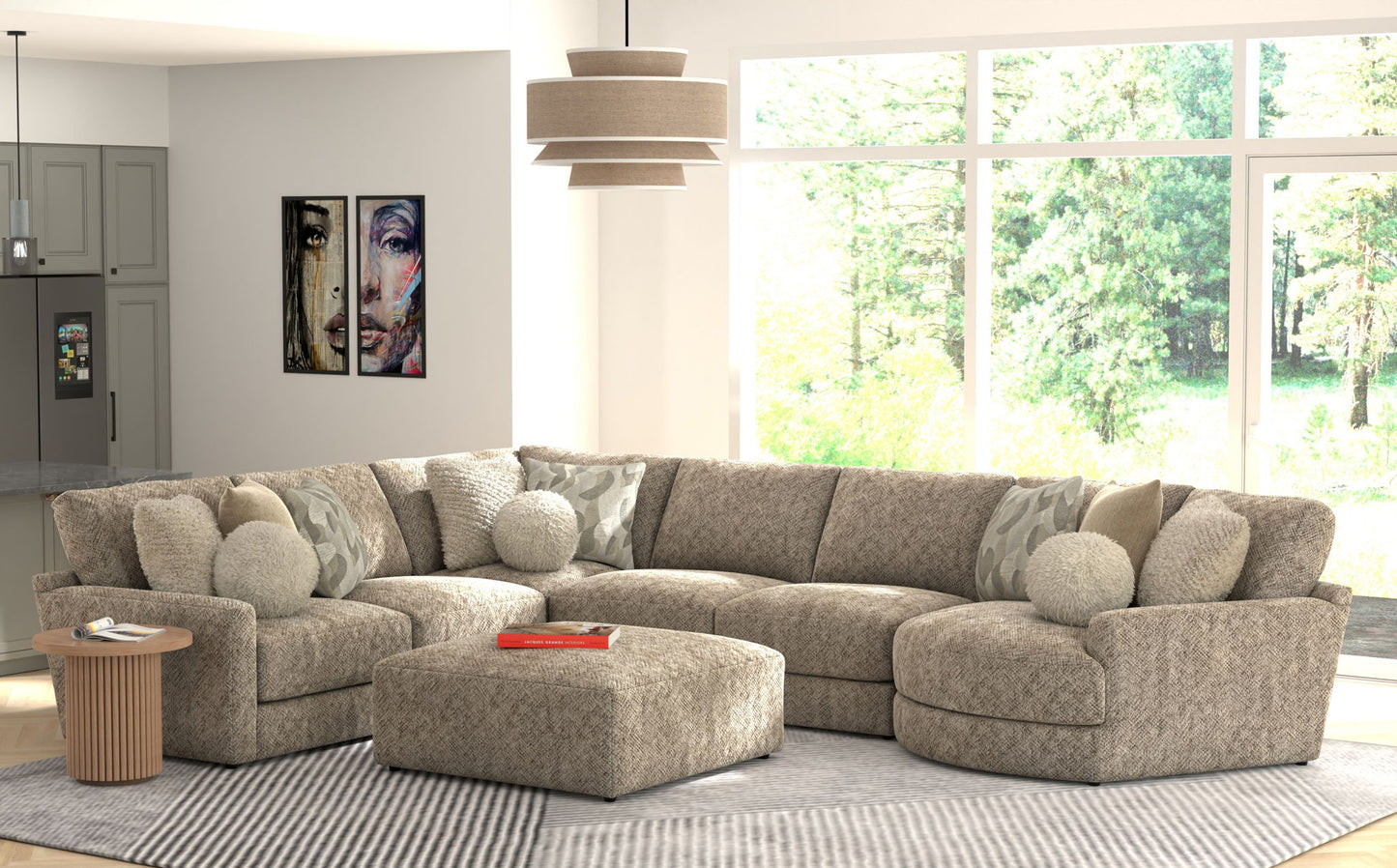 Turner - Sectional - Hornell Furniture Outlet