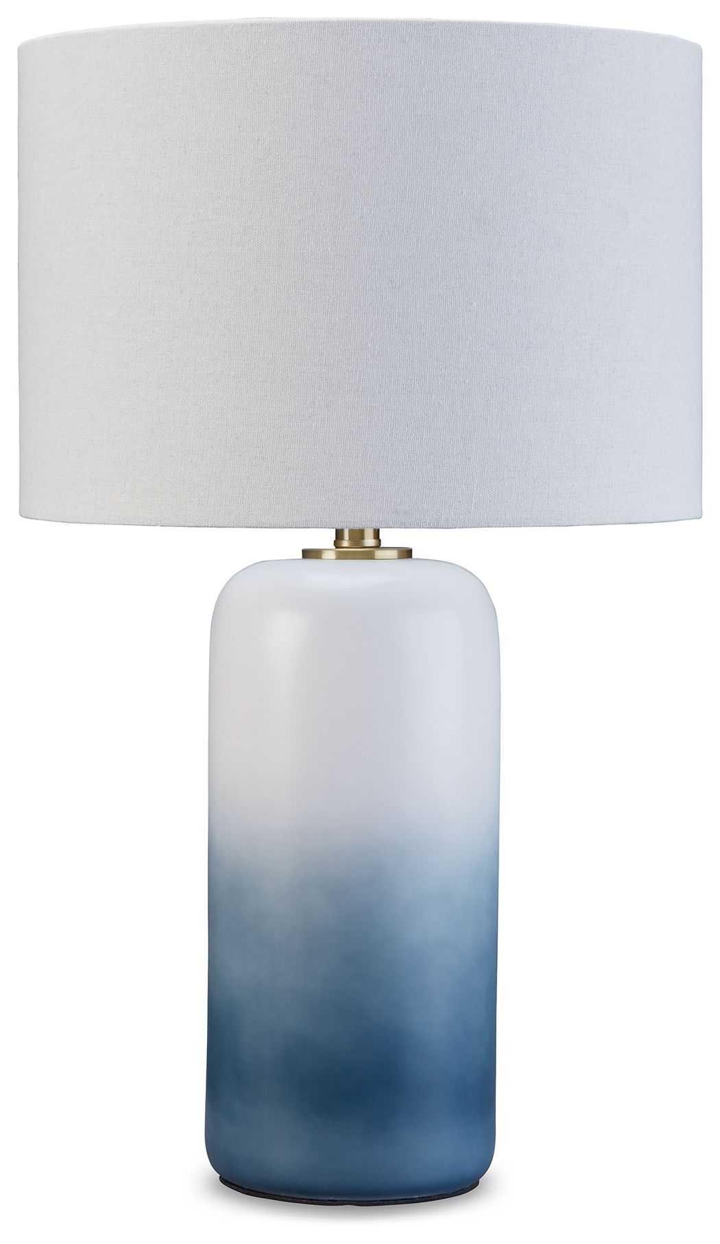 Lemrich - White - Ceramic Table Lamp - Hornell Furniture Outlet