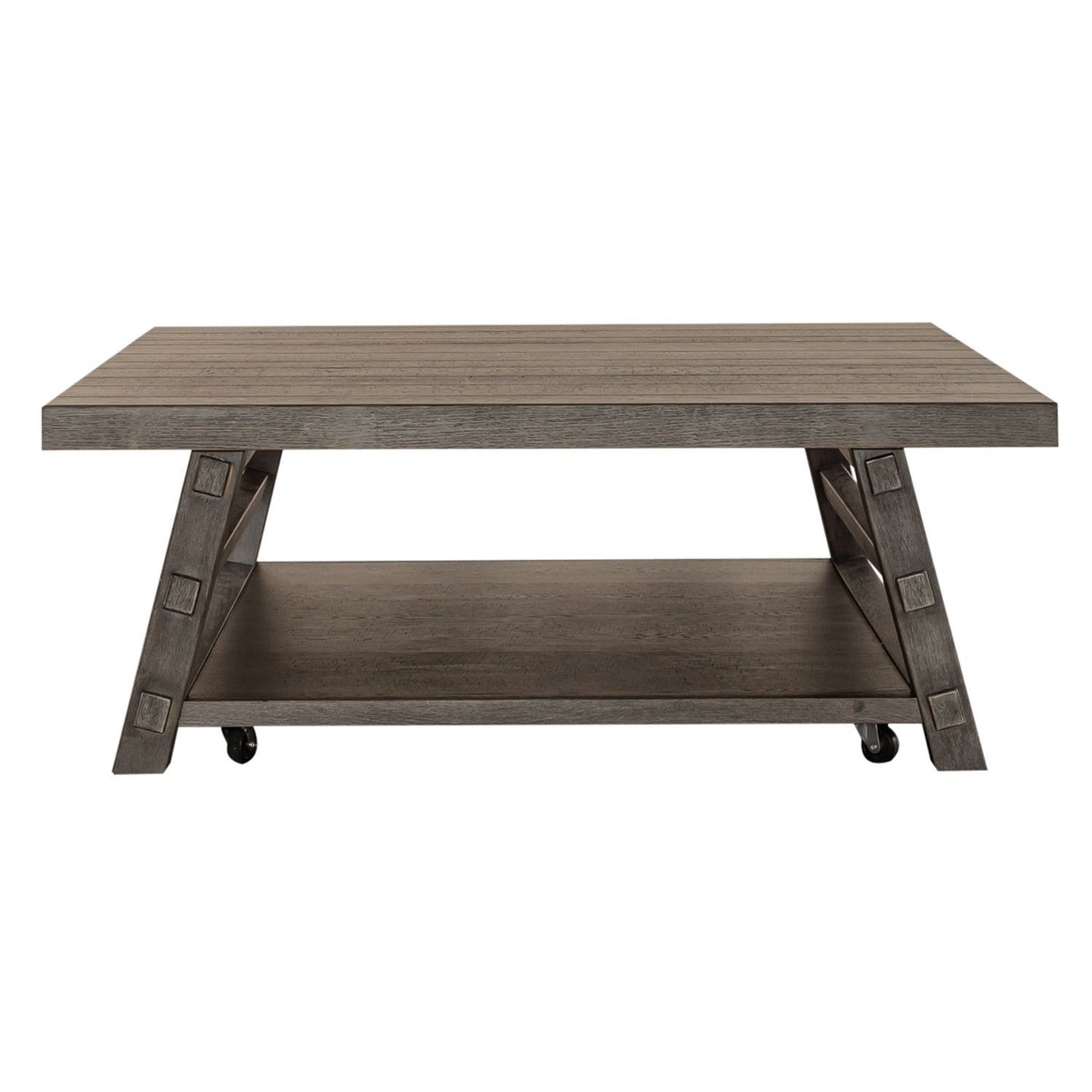 Modern Farmhouse - Oversized Square Cocktail Table - Hornell Furniture Outlet