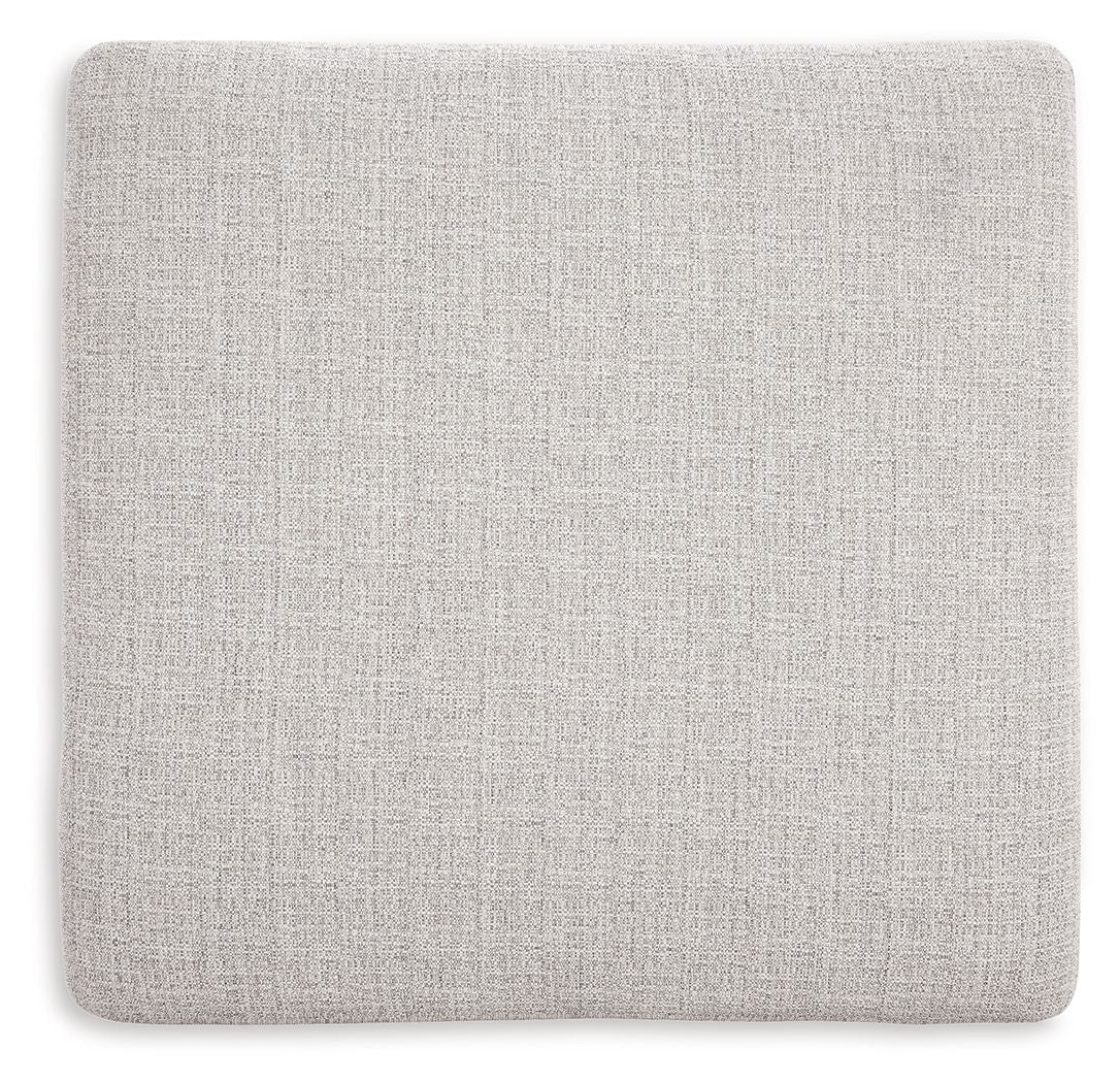 Koralynn - Oversized Accent Ottoman - Stone - Hornell Furniture Outlet
