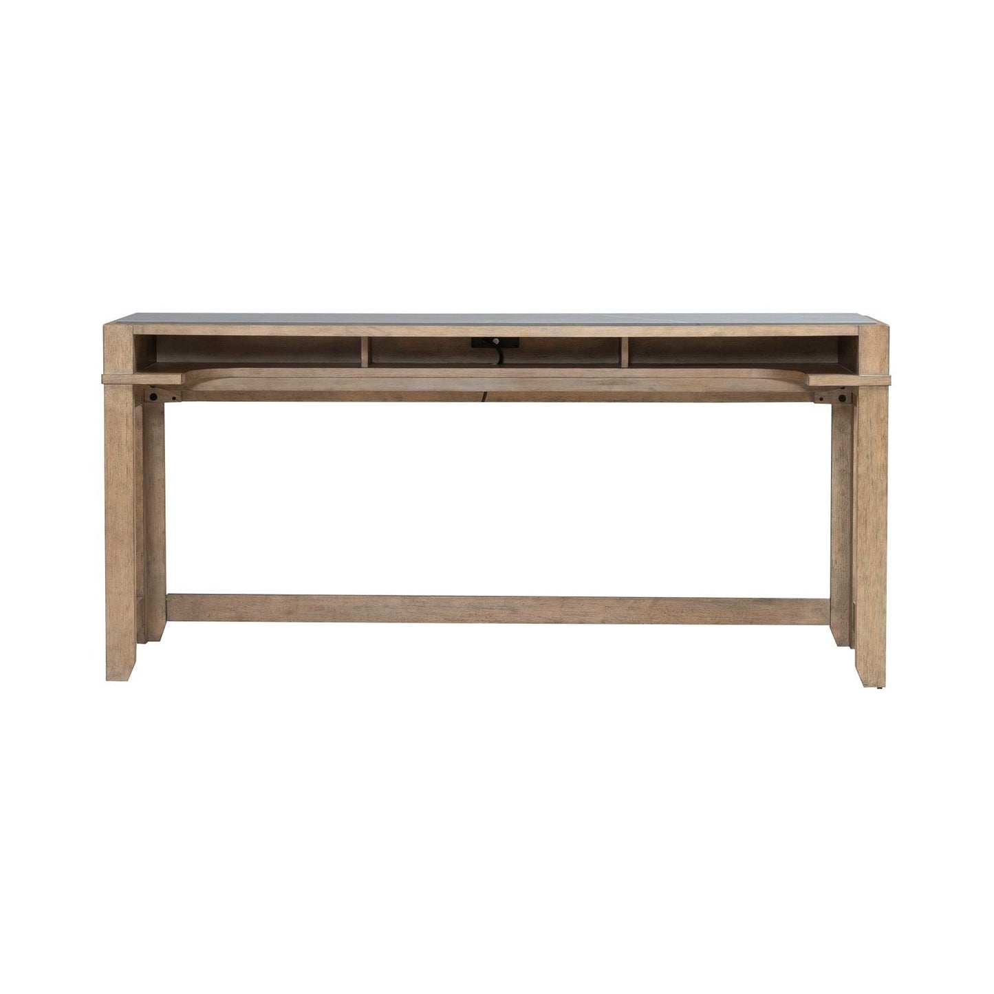 Millstone - Console Bar Table - Nutmeg - Hornell Furniture Outlet