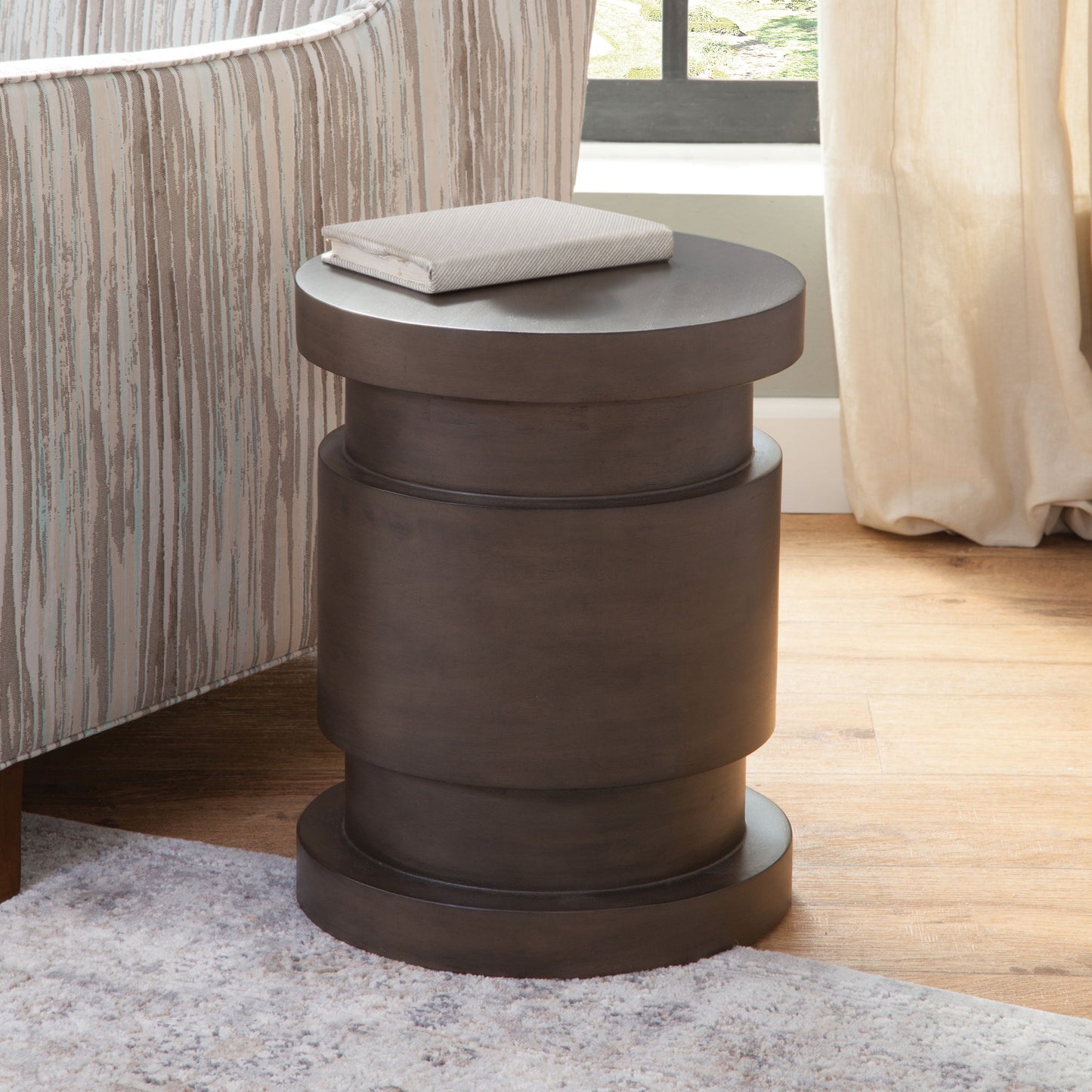 Duke - Side Table - Brown - Hornell Furniture Outlet