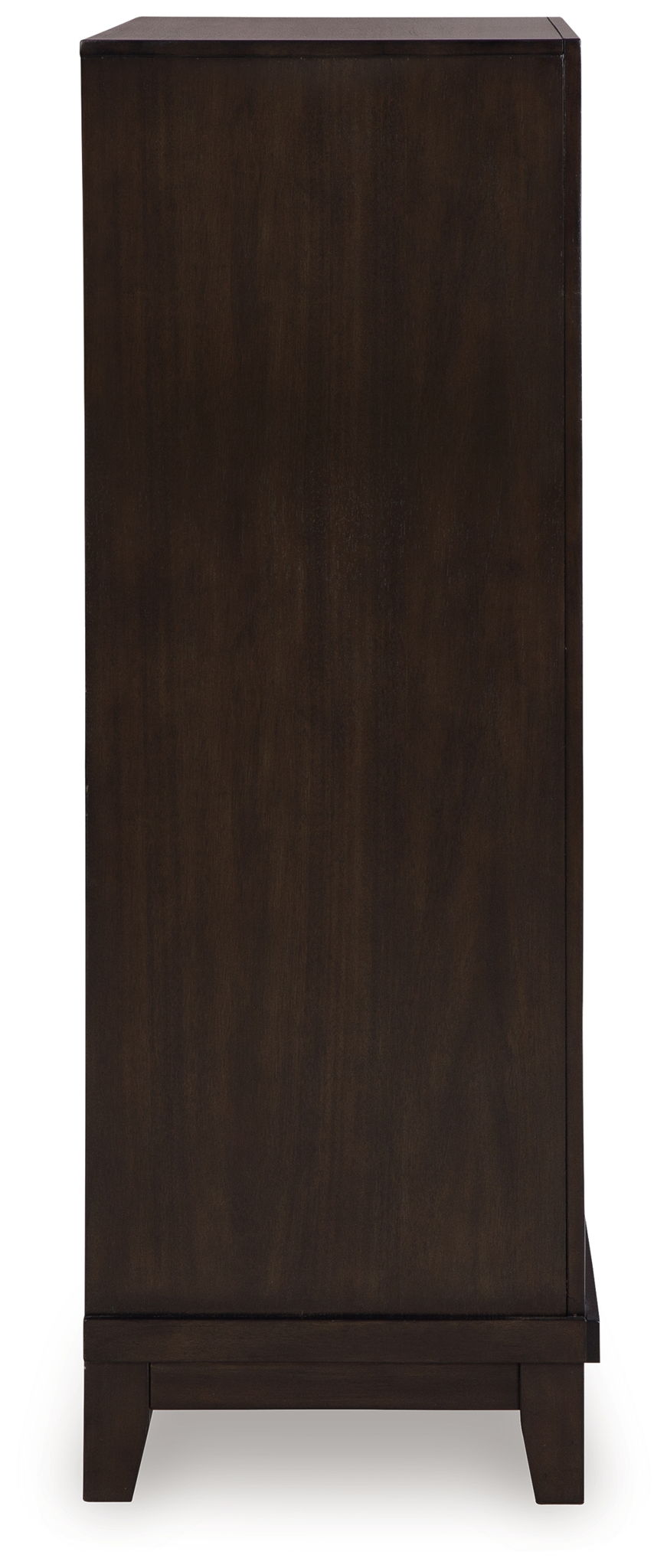 Neymorton - Dark Grayish Brown - Five Drawer Chest - Hornell Furniture Outlet