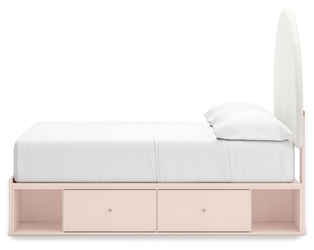 Wistenpine - Upholstered Panel Bed With Storage - Hornell Furniture Outlet