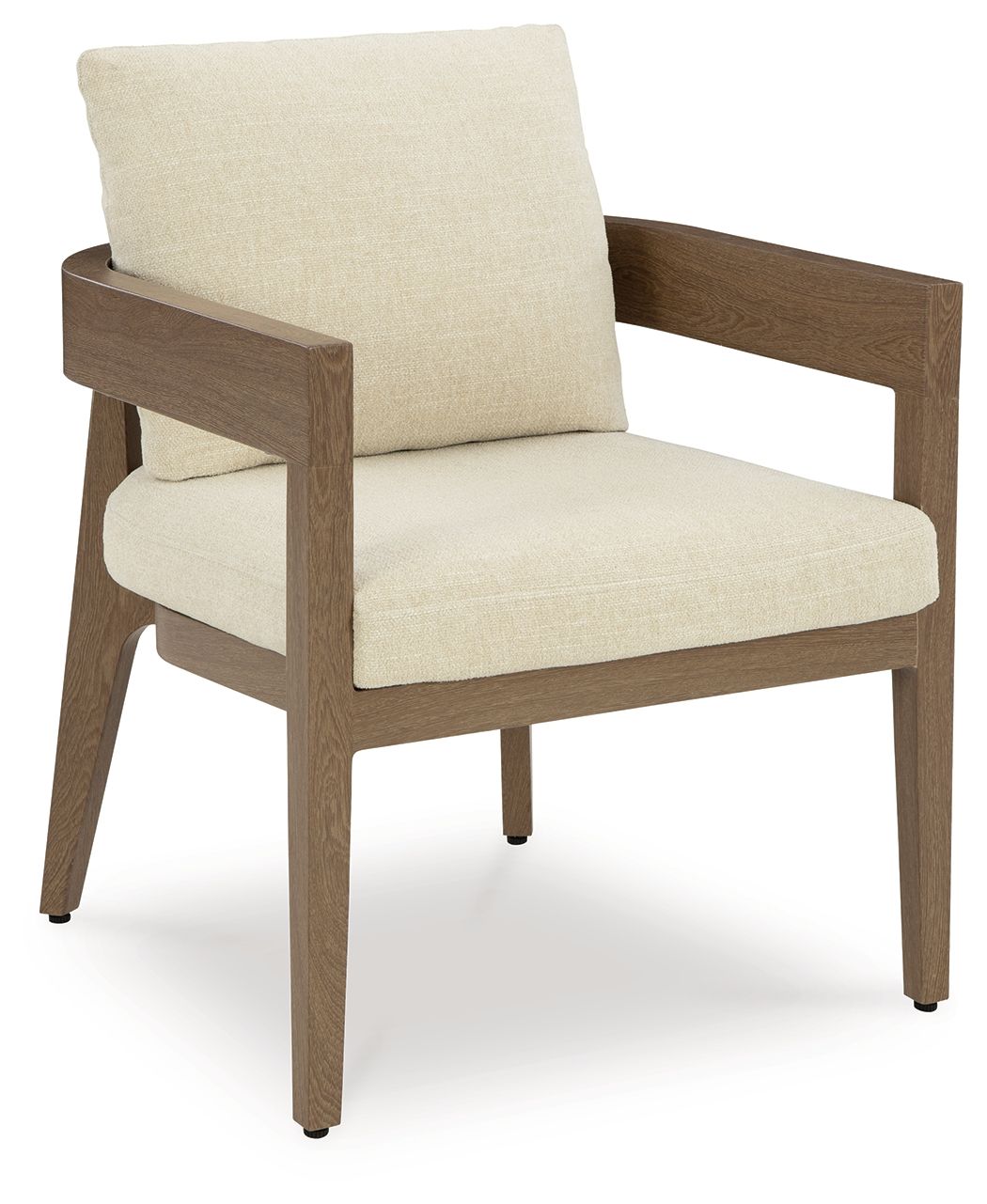 Serene Bay - Dark Brown / White - Arm Chair With Cushion (Set of 2) - Hornell Furniture Outlet