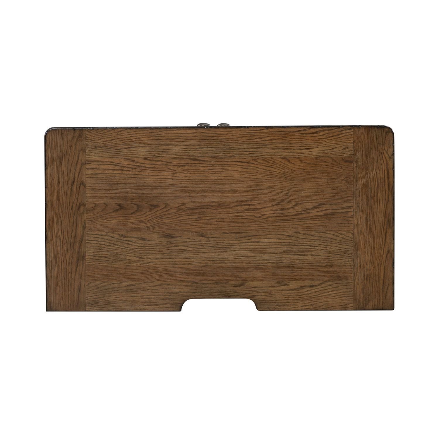 Carolina Park - 2 Door Bedside Chest With Charging Station - Brown - Hornell Furniture Outlet