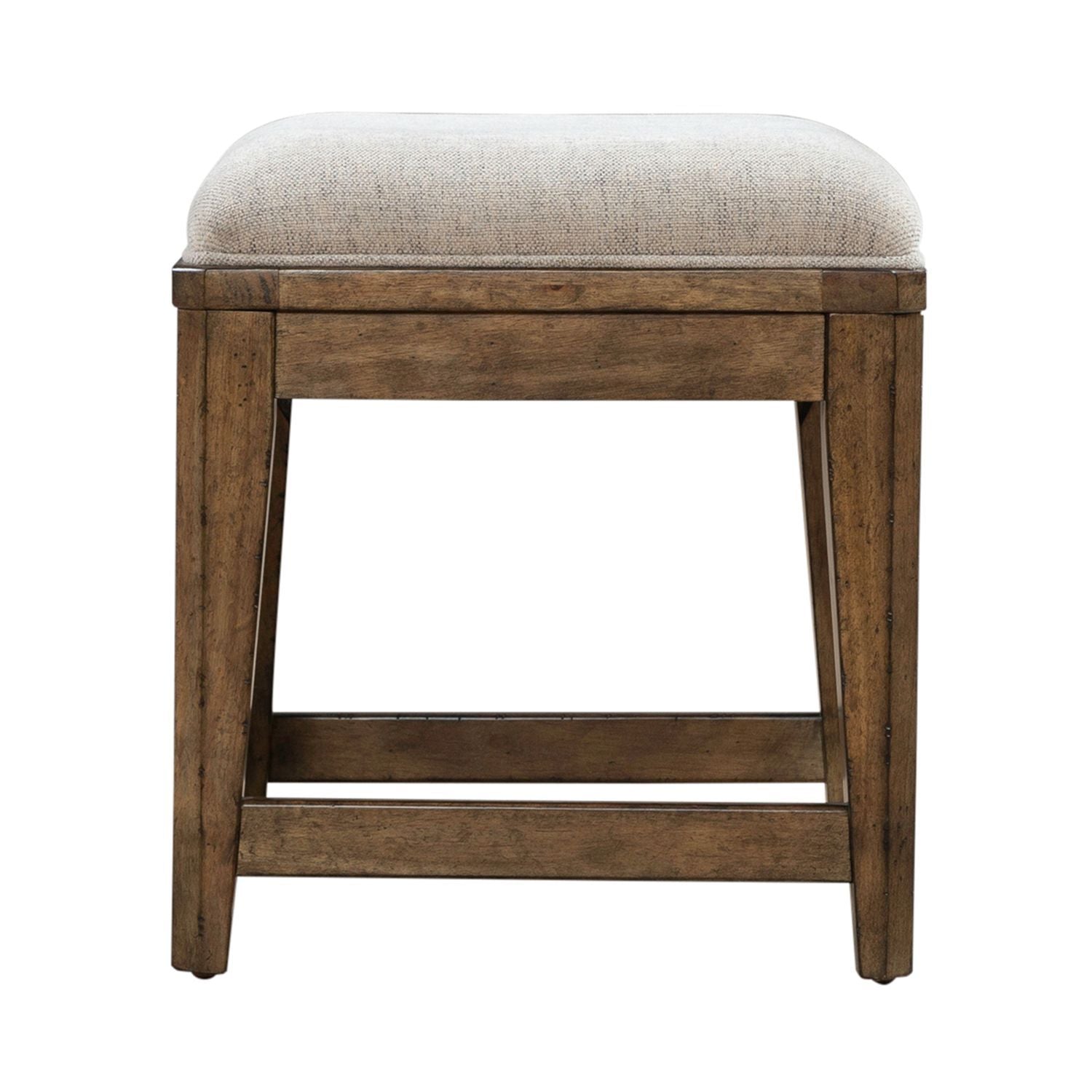Carolina Park - Upholstered Console Stool - Brown - Hornell Furniture Outlet