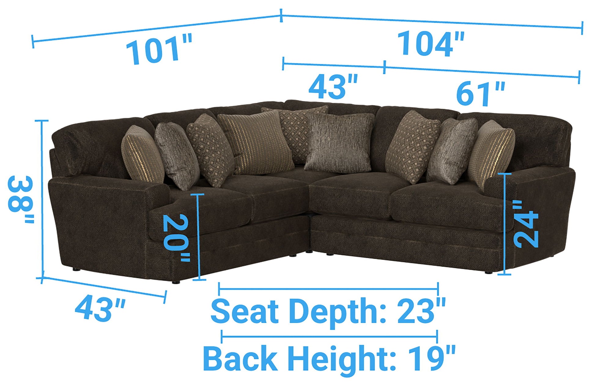 Mammoth - Sectional - Hornell Furniture Outlet