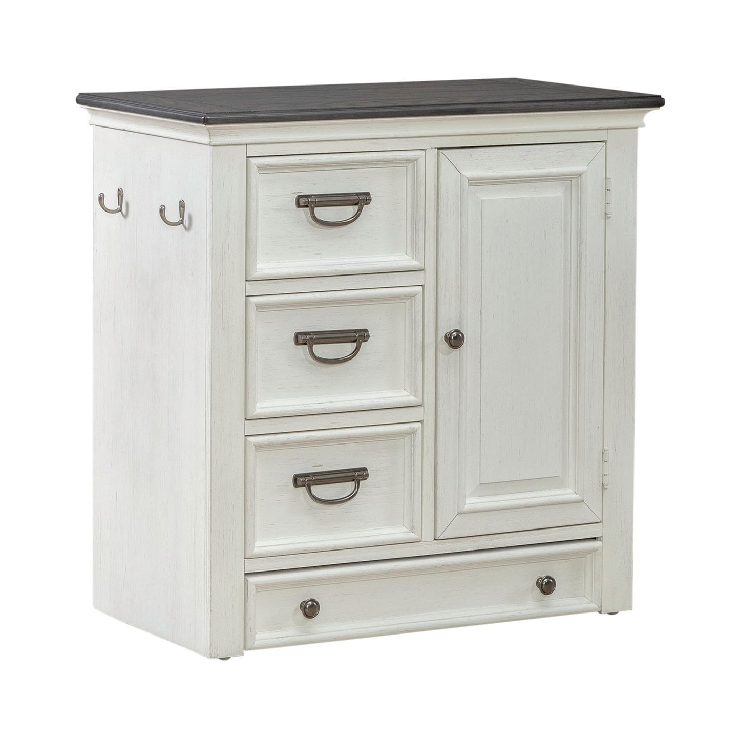 Allyson Park - Pet Feeder - Charcoal - Hornell Furniture Outlet