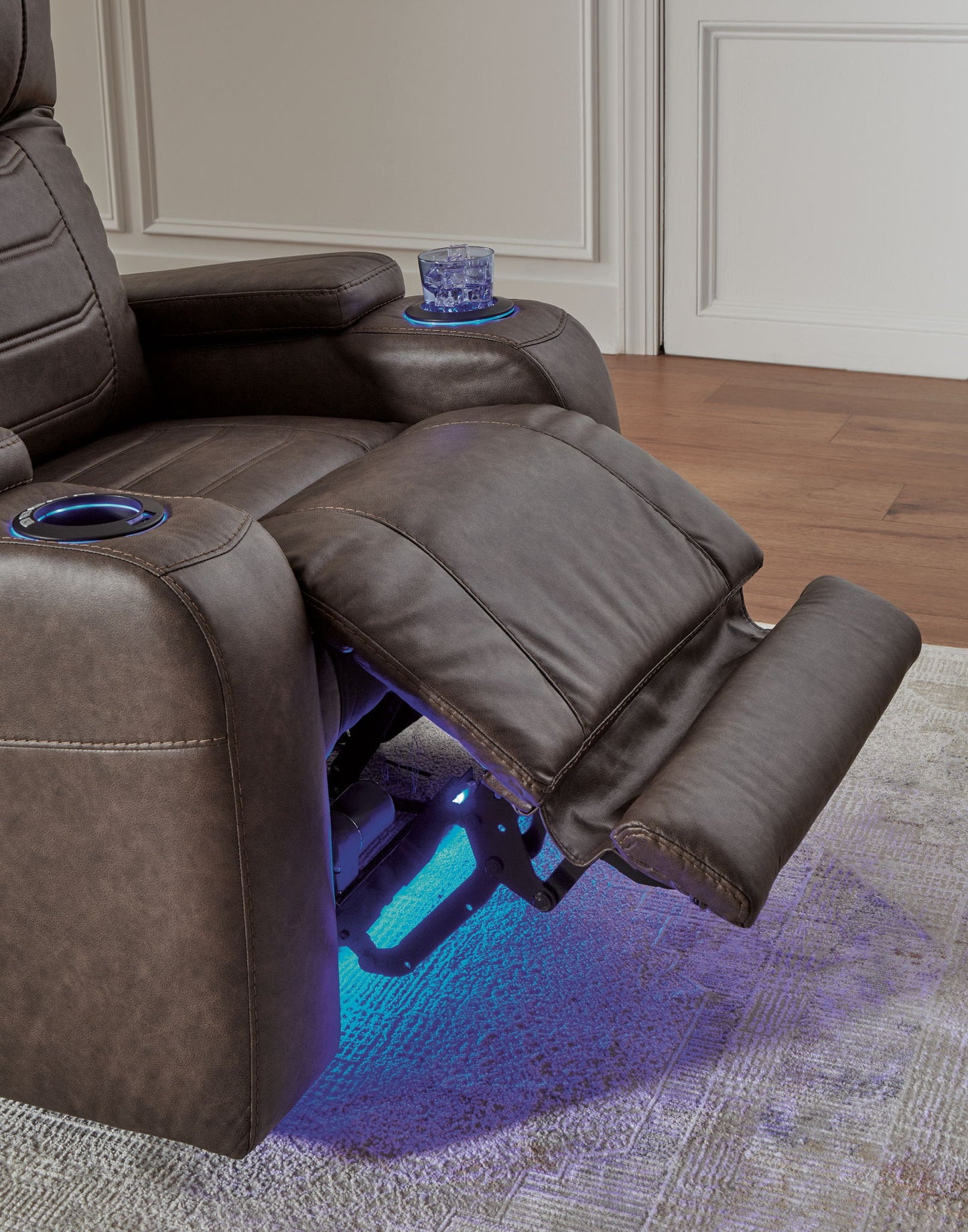 Schooner Rocks - Power Recliner / Adj Headrest - Hornell Furniture Outlet