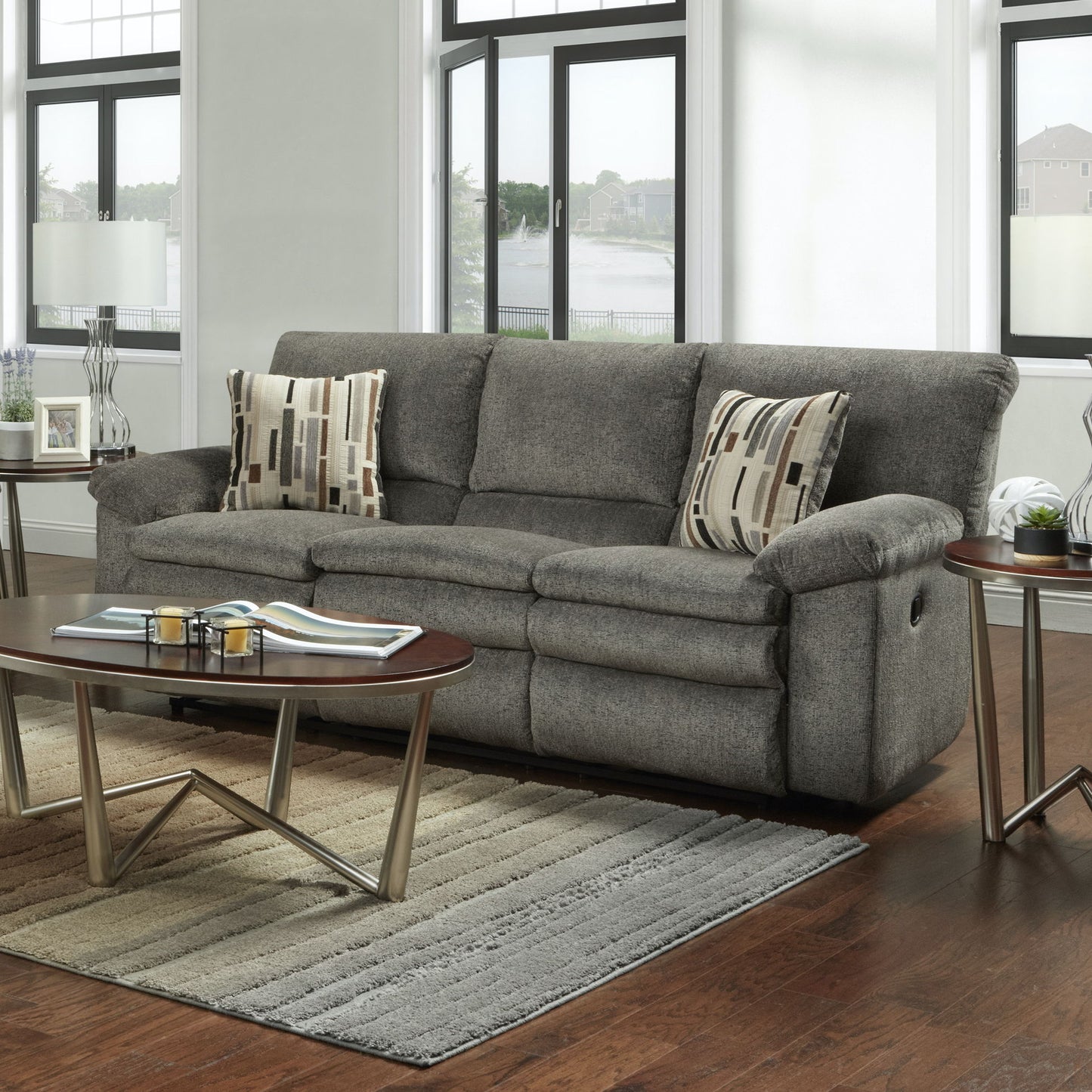 Tosh - Reclining Sofa - Hornell Furniture Outlet