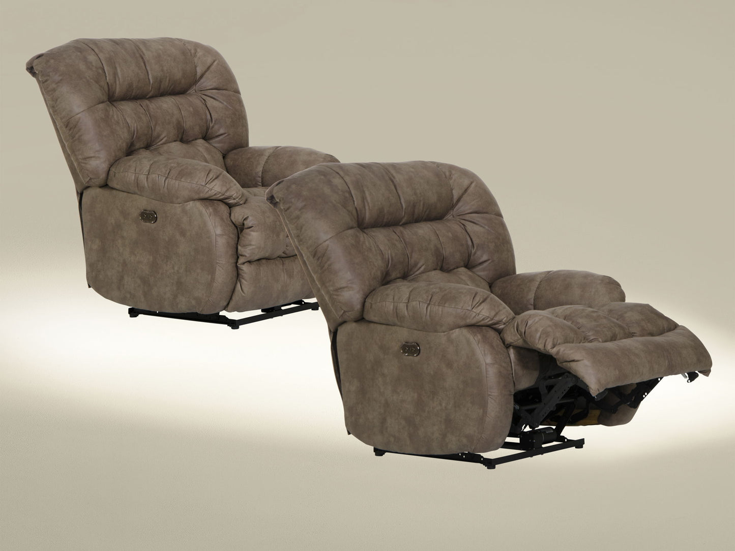 Benny - Power Wall Hugger Recliner - Coffee - Hornell Furniture Outlet