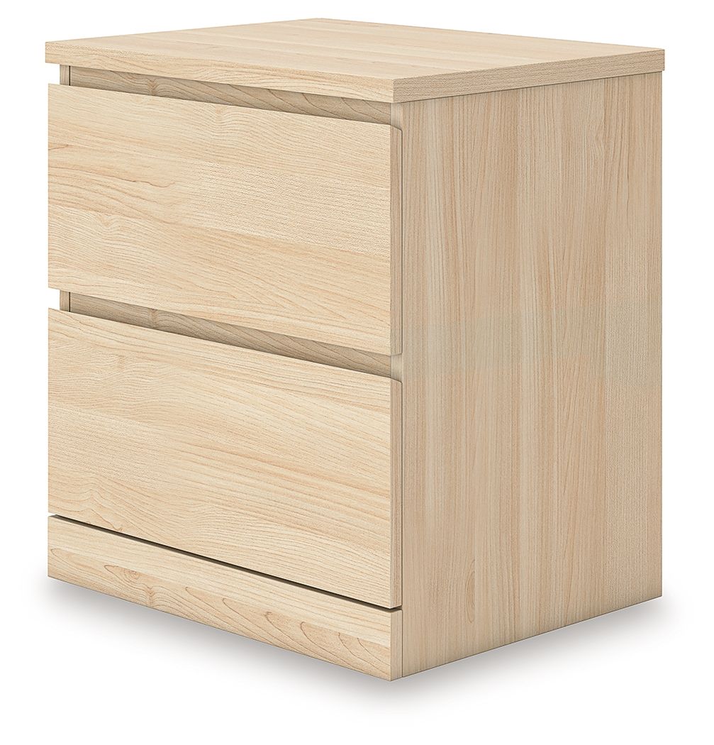 Onita - Two Drawer Night Stand - Hornell Furniture Outlet