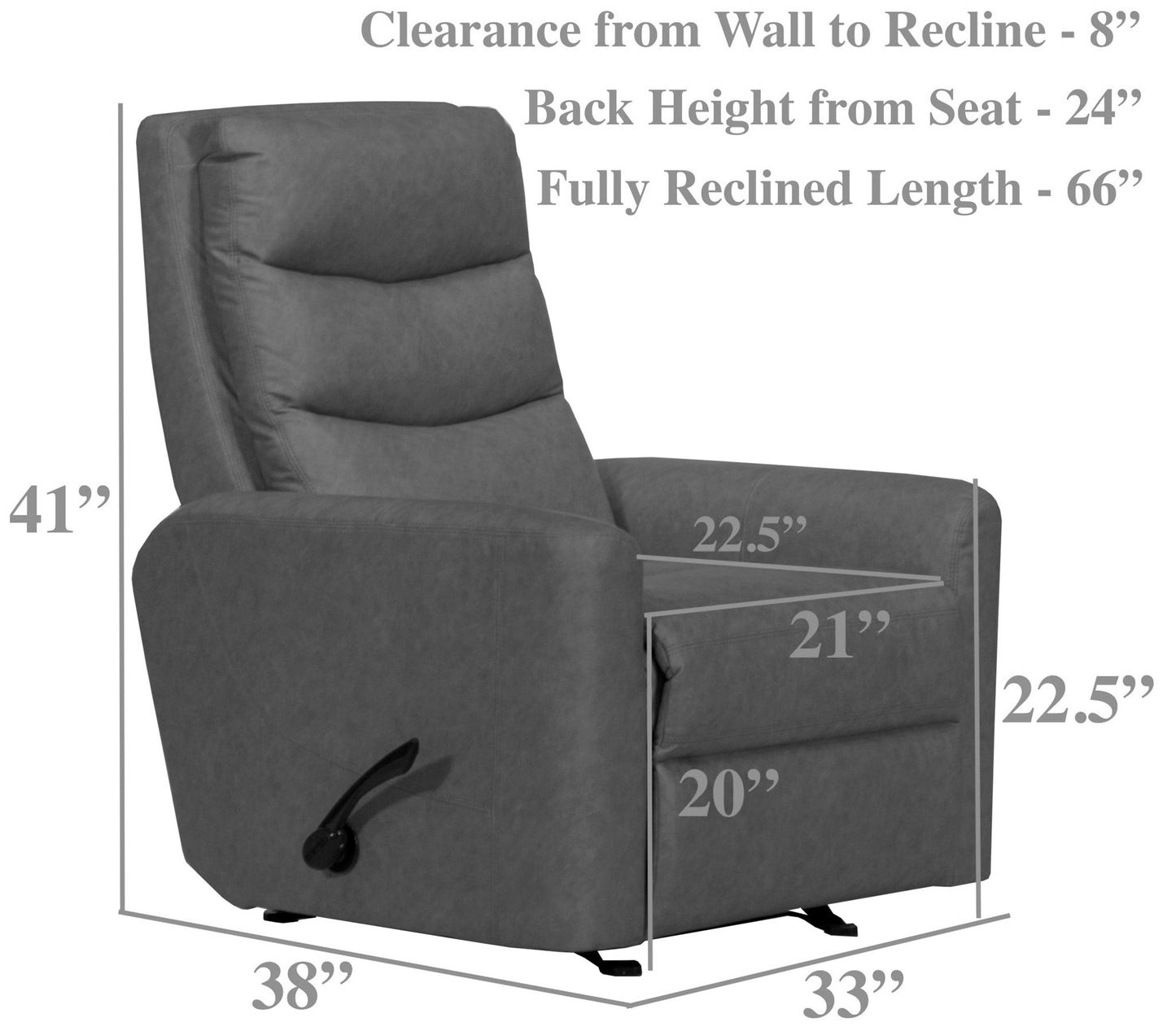 Jet - Glider Recliner - Hornell Furniture Outlet
