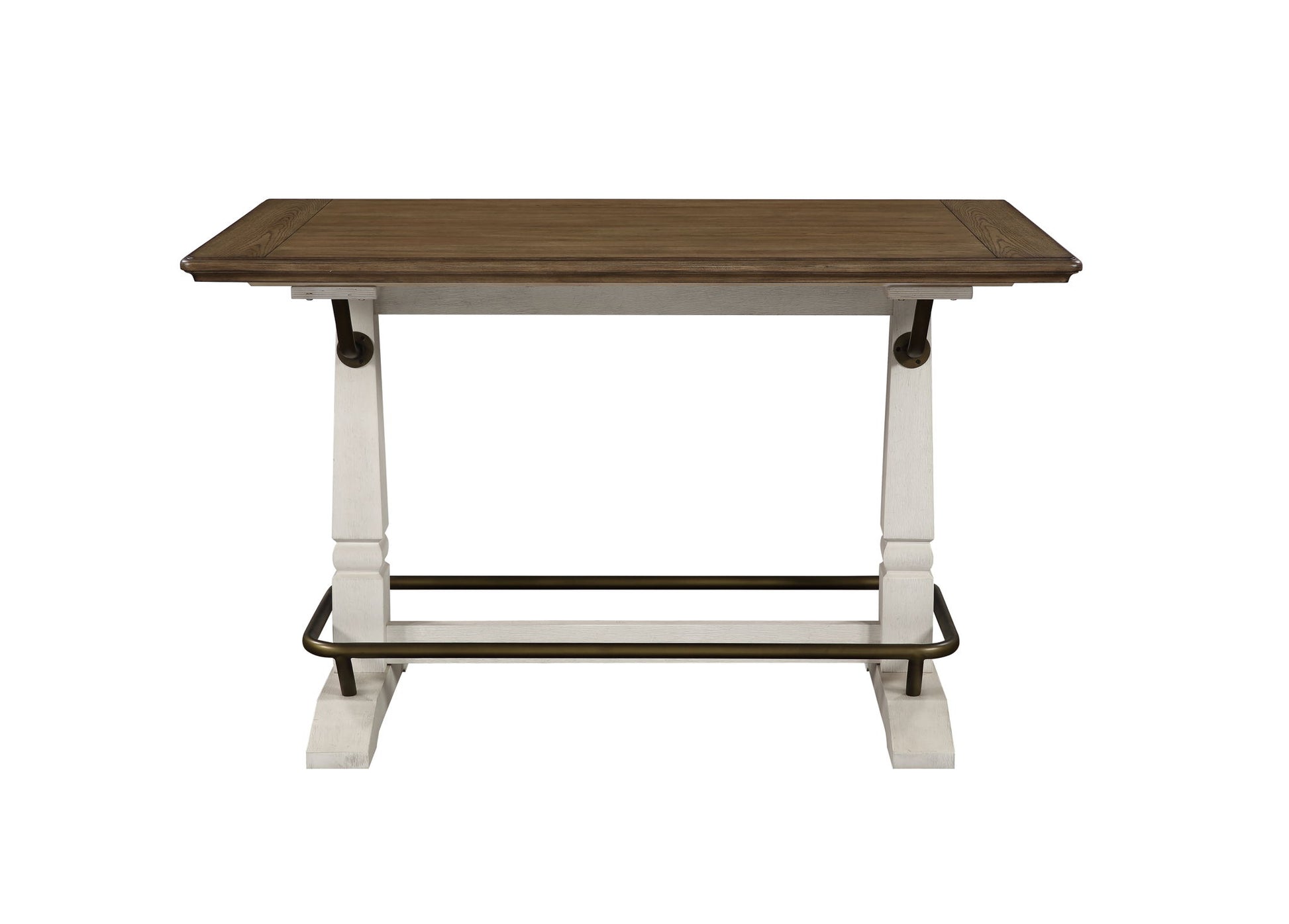 Pendleton - Gathering Table - White - Hornell Furniture Outlet
