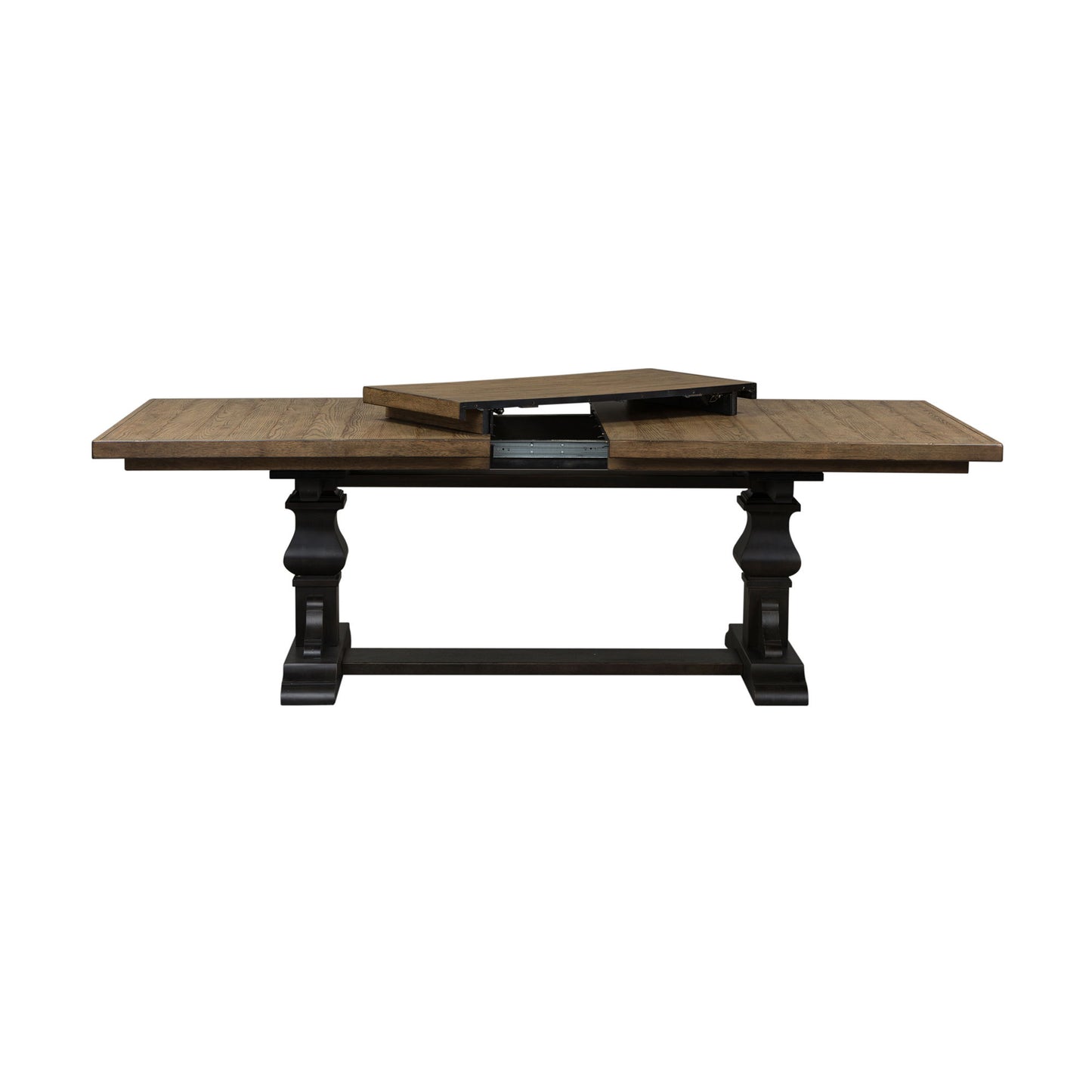 Harvest Home - Trestle Table - Black - Hornell Furniture Outlet