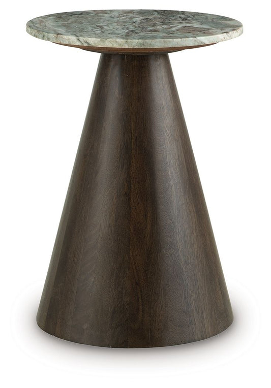 Waltnor - Gray / White / Brown - Accent Table - Hornell Furniture Outlet