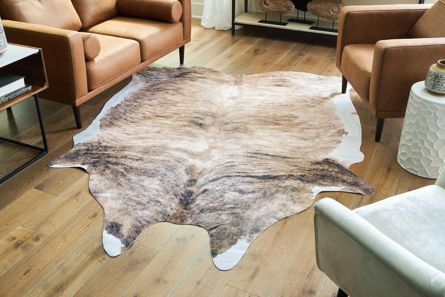 Sportsmen - Brown - Medium Rug - Hornell Furniture Outlet