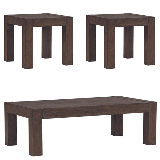 Cascade Falls - 3 Piece Set - Satin Espresso - Hornell Furniture Outlet
