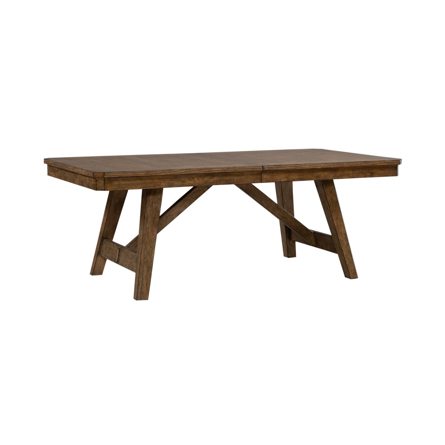 Carolina Park - Trestle Table - Brown - Hornell Furniture Outlet