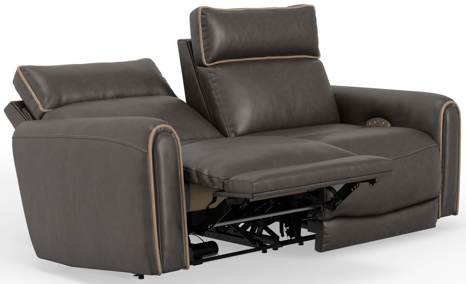 Nico - Power Headrest Reclining Loveseat - Hornell Furniture Outlet