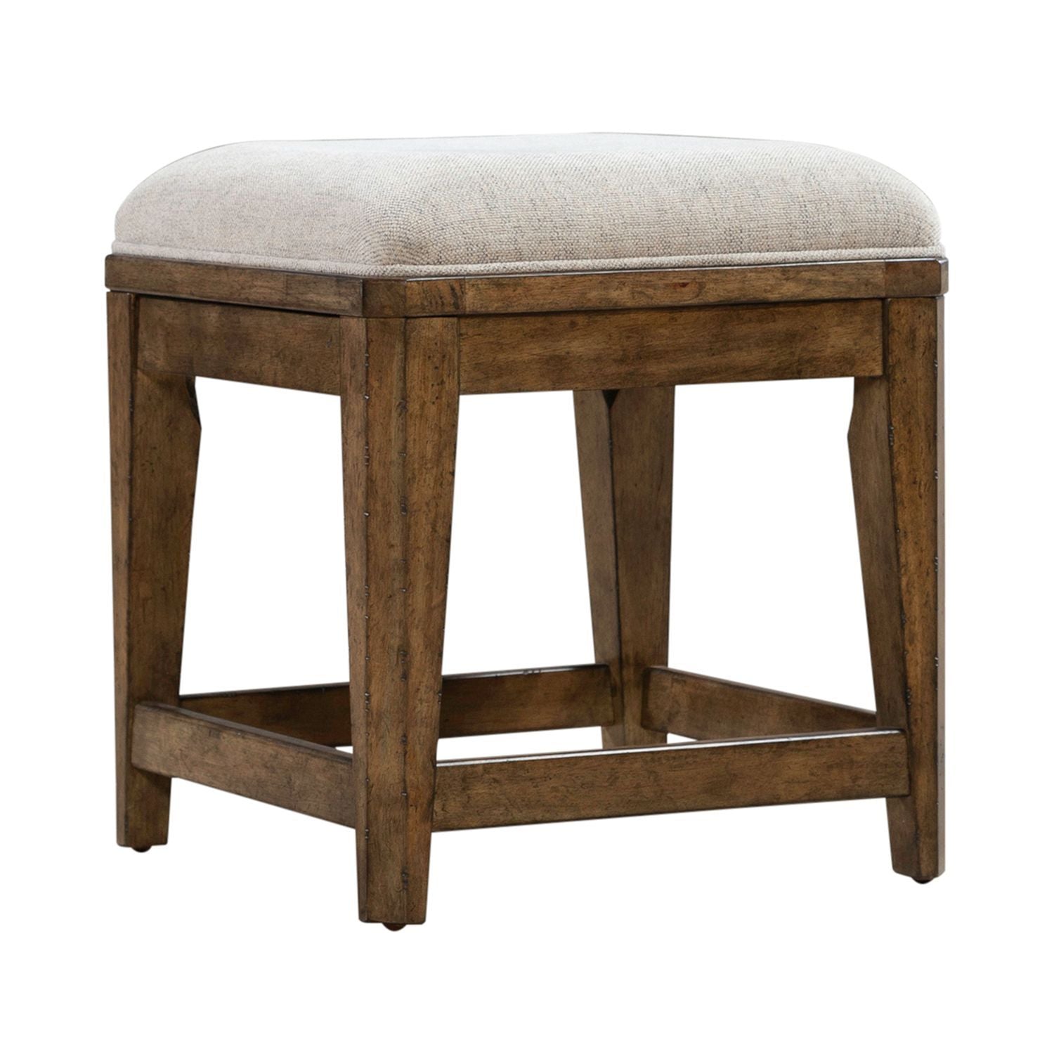Carolina Park - Upholstered Console Stool - Brown - Hornell Furniture Outlet